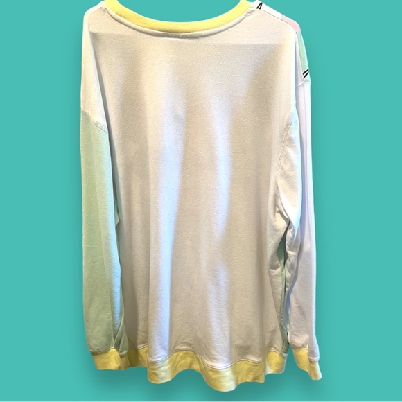 Vintage Disney Mickey and Minnie Mouse Oversized Pastel Sweatshirt 3X Disneyana - Picture 6 of 11